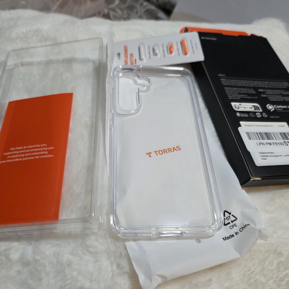 Samsung Galaxy S25 Plus Transparent Phone Case